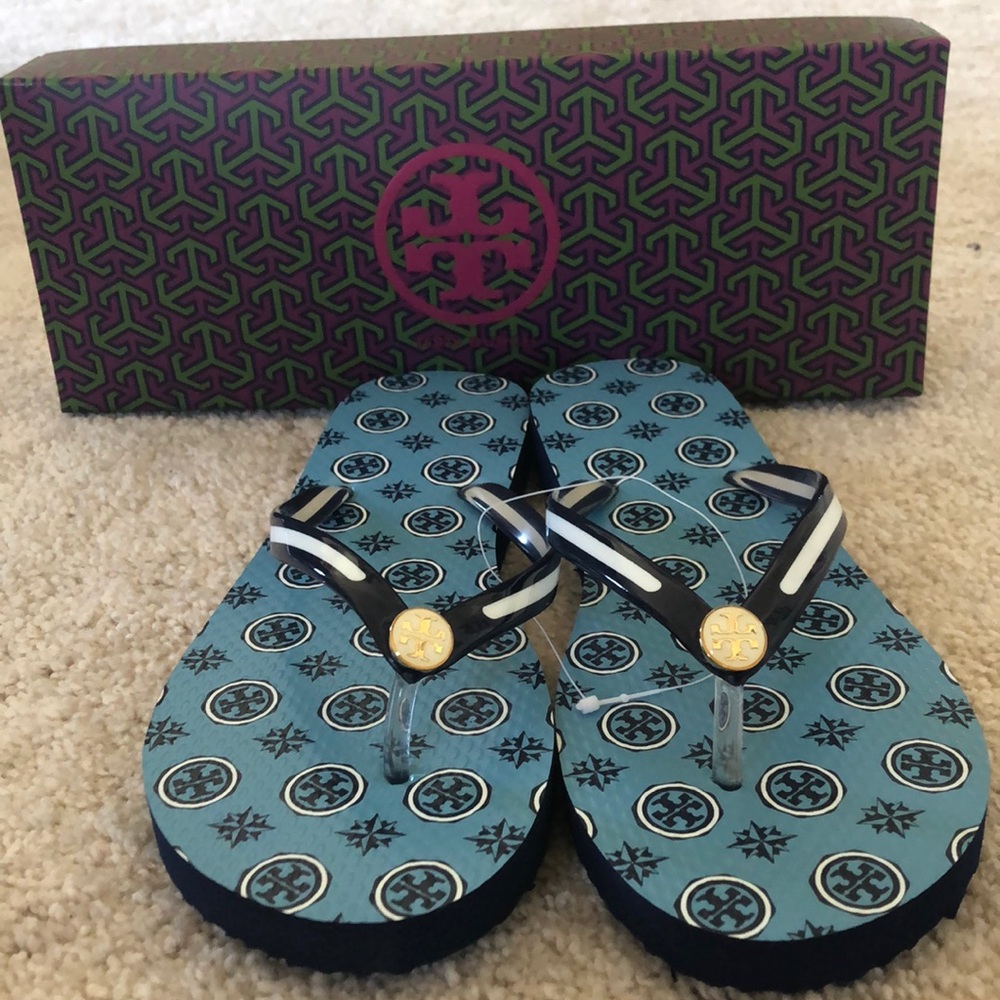 Tory Burch Printed Thin Flip Flop
